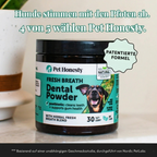 Pet Honesty – Zahnpulver für Hunde | Gesündere Maulpflege von innen
